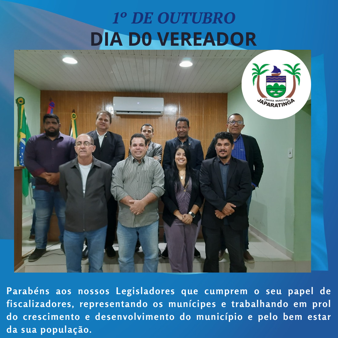 DIA DO LEGISLADOR MUNICIPAL